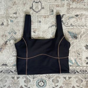 YPB sculpt lux square neck tank